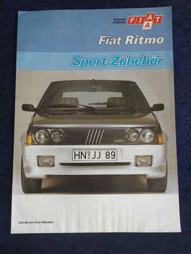 Fiat ritmo sport accessories - ritmo,