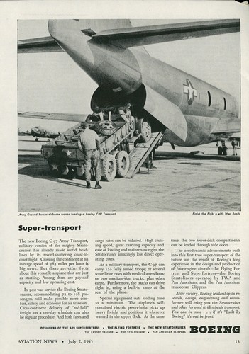 1945 boeing aircraft 97 - 1945,