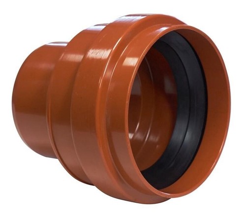 Connector with concrete pipe - with,