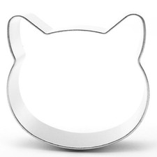 Cat head shaped cookie cutter - shaped,