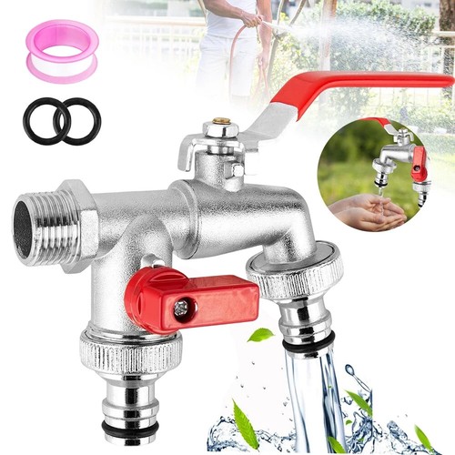 Zinc alloy garden tap - zinc,