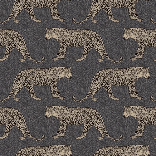 Gold black leopard wallpaper - leopard,