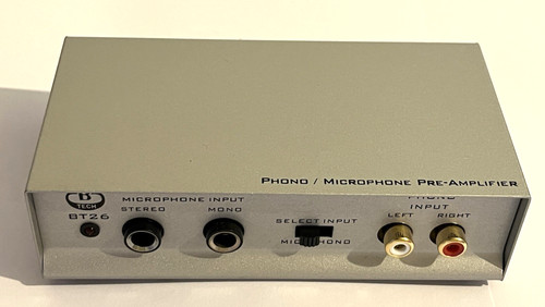 Btech bt26 phono microphone - btech, phono/microphone