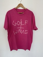 Golf Wang Boxcutter T-shirt Size Large Pink Vintage