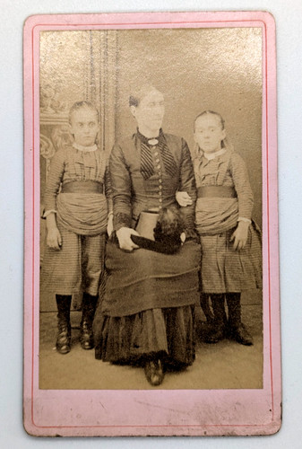 Cdv photograph victorian - cdv,