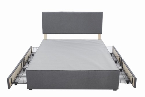 5ft king divan base linen - 5ft,