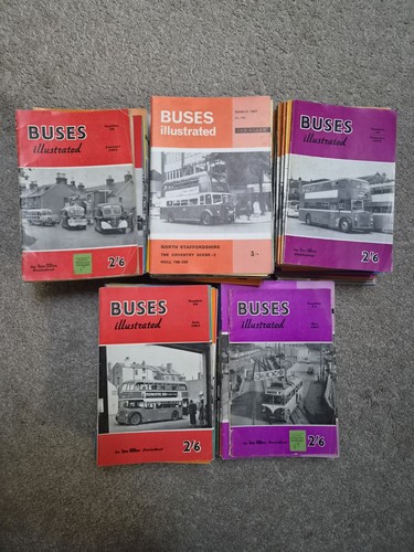 Job lot 146 vintage - , buses