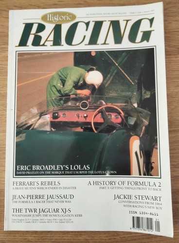 Historic racing magazine - magazine, vol