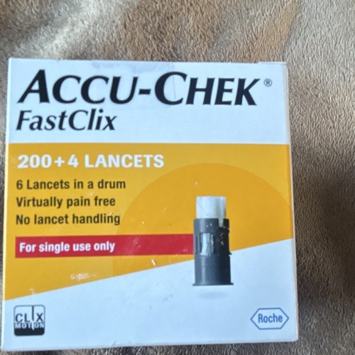 Accu chek fastclix - single, use