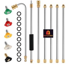 4000PSI Gutter Cleaning Tool Extension Wand Lance Roof Cleaner