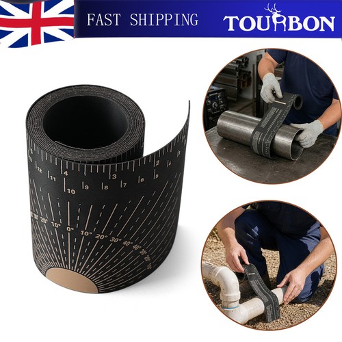 Pipe measuring tool wrap - tool,,