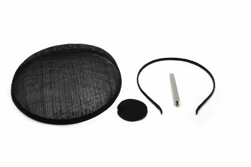 18cm sinamay fascinator hat - 18cm,