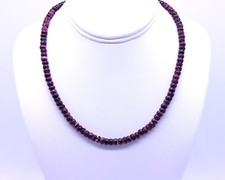 6mm Purple Spiny Oyster Pueblo Navajo Southwestern Native American Necklace