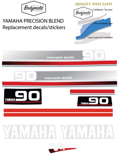 Yamaha 90hp precision - 90hp, blend
