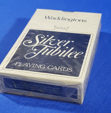 Waddingtons Queen Elizabeth II Silver Jubilee Playing Cards 1977 SEALED