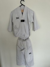 Kids taekwondo white suit mtx - taekwondo,