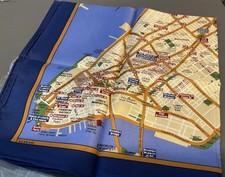 Silk Scarf  New York Street