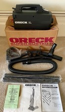 Oreck XL Compact Canister Vacuum Cleaner BB870-ED Plus Attachments -Boxed
