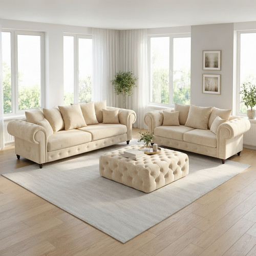 Seater sofa chester - 1,2,3,