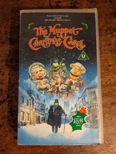 The Muppet Christmas Carol 1993 VHS Michael Caine Vintage