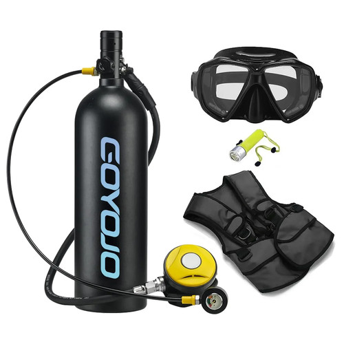 Mini scuba diving - diving, tank