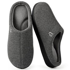 LongBay Men's Waffle Slippers