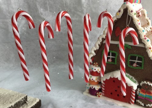 Acrylic candy cane canes - acrylic,