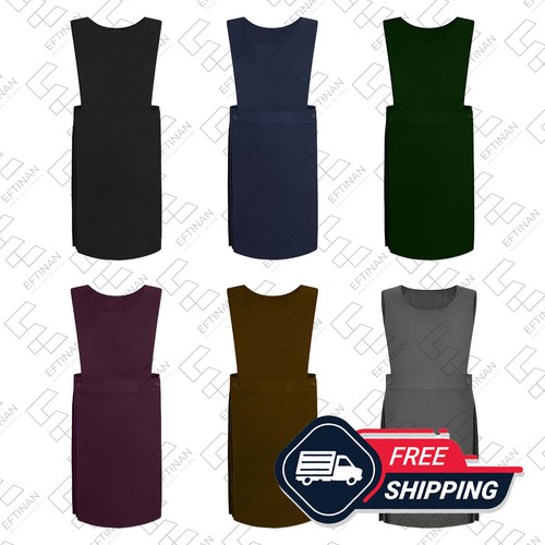 Girls bib pinafore school - pinafore,