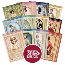 Hunkydory 12 Sheets Foiled Die