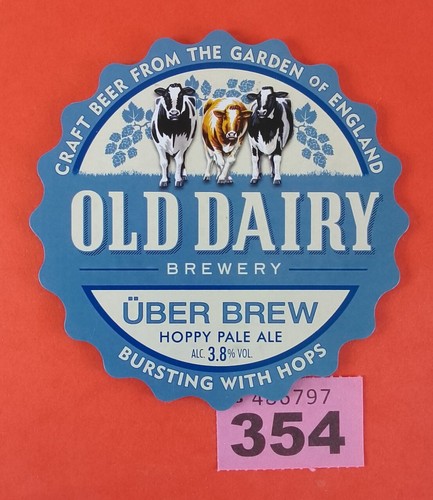 Beer pump clip badge old - badge,