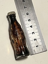Coca Cola Miniature Bottle - RARE ANTIQUES - COLLECTIBLE - 3 inches - 1950s 