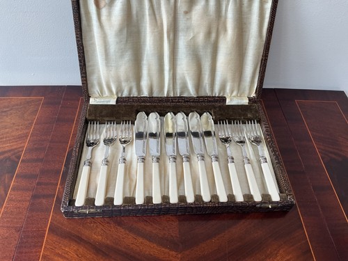 Vintage piece fish - fish, cutlery