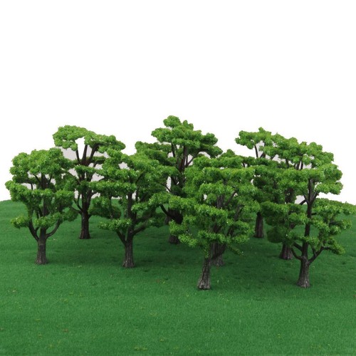 Miniature forest trees set - miniature, for