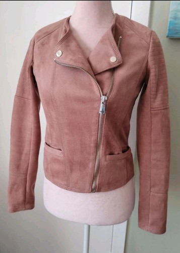 Faux suede pinky - suede, pinky-brown