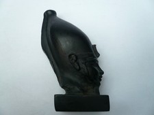 Ancient Egyptian figure in black cast resin 4 (box81)