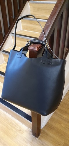 Zara large leather - leather, bag