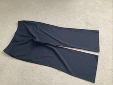 NEW Ladies Marks And Spencer Per Una Smart Navy Trouser Size 20R