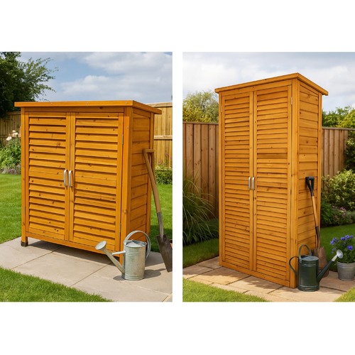 Wooden garden storage tool - wooden,
