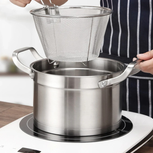 Stainless steel deep fry - stainless,