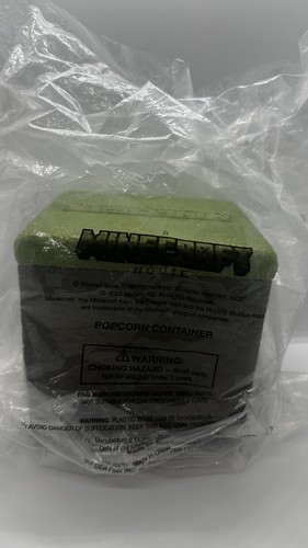 Minecraft movie popcorn - movie,