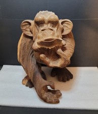 Vintage Wooden Chimp / Ape /