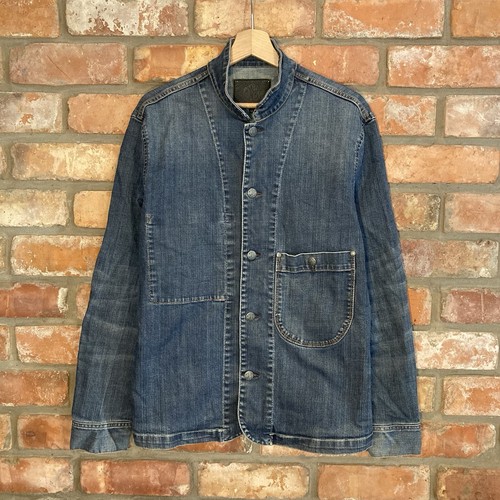 Pretty green denim chore - green,