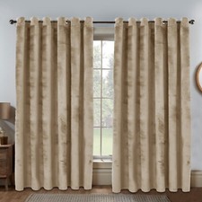 Thick Velvet Curtains Blackout