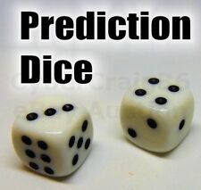 PREDICTION DICE 1 IN 6 PREDICT DIE NEW MENTAL MAGIC TRICK RUSSIAN FORCE NUMBER 2