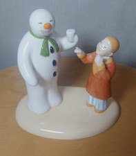 Coalport Snowman - Toothy Grin