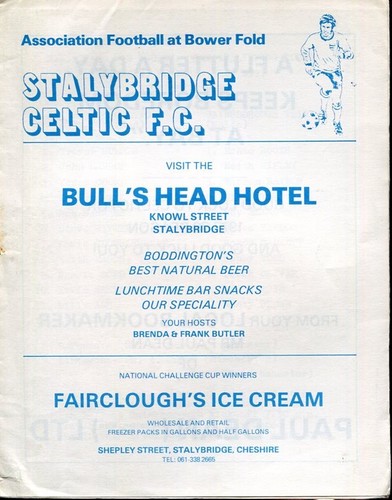 Stalybridge celtic - stalybridge,