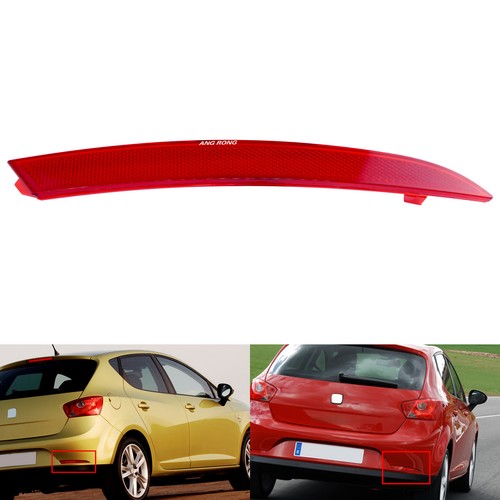 Right rear bumper - rear, reflector