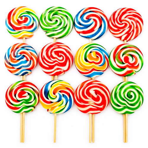 Rainbow lollipops 30g - x,