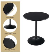 Black Metal Round Table