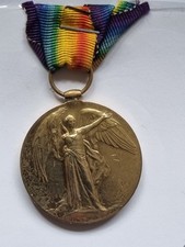 WW1 Casualty Victory Medal 41028 Pte Charles William Bray Inniskilling Fusiliers